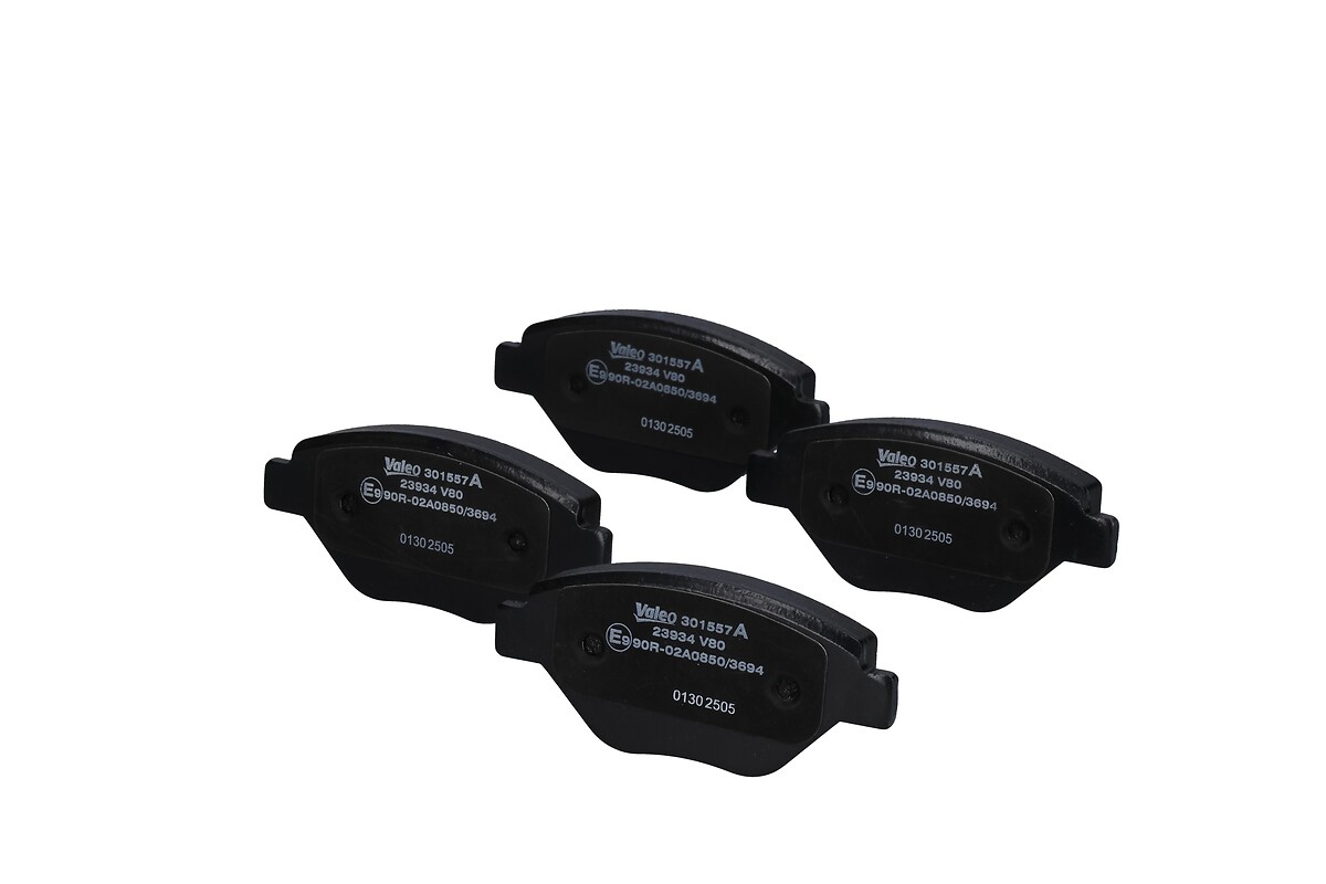 Jeu de 4 plaquettes de frein VALEO ref. 301557A